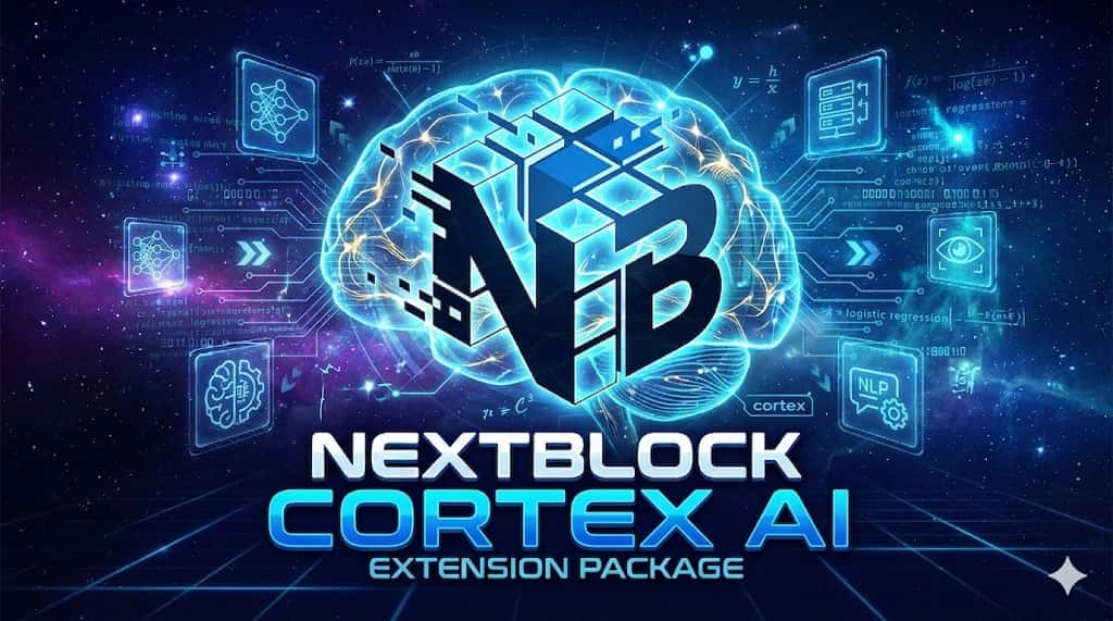 Feature image for NextBlock Cortex AI Guide